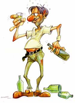Como curar o alcoolismo em condições de casa